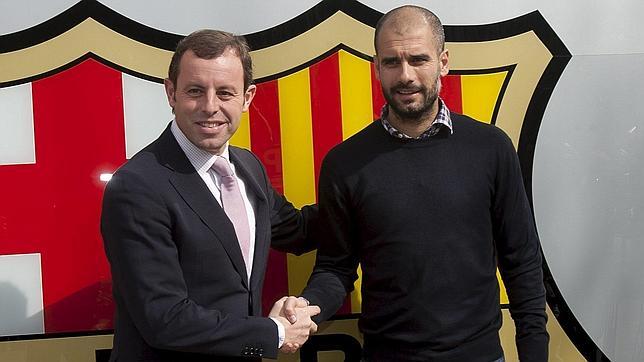 Rosell: «Guardiola no se queja nunca»