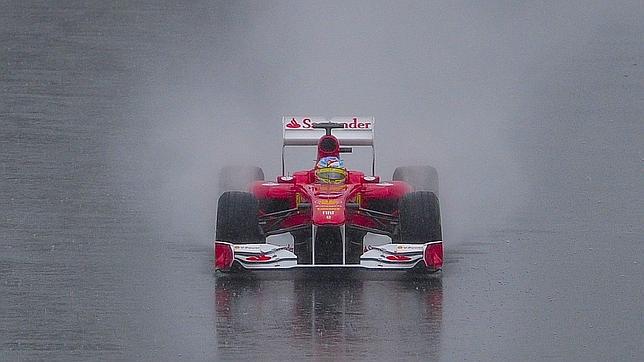 La lluvia desluce la última jornada de entrenamientos en Montmeló