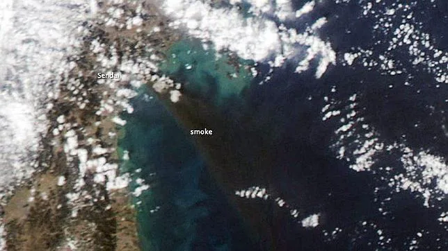 La NASA muestra imágenes por satélite de Japón tras sufrir el terremoto