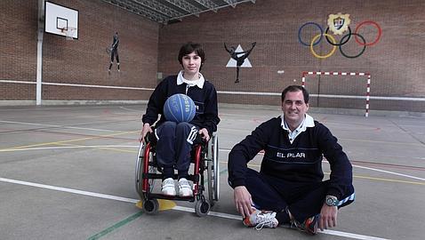 Pablo, un ejemplo en la cancha