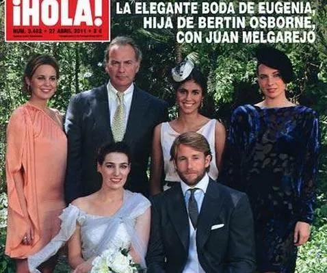 Las fotos de la elegante boda de Eugenia, hija de Bertín Osborne, con Juan Megarejo