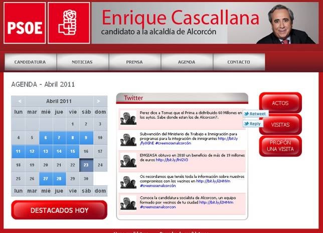 El alcalde de Alcorcón firma veinte convenios preelectorales en 8 días