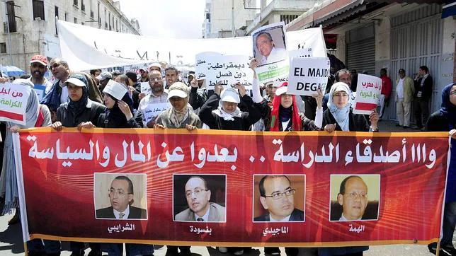 Los marroquíes exigen más democracia