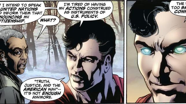 Supermán renuncia a la ciudadanía estadounidense