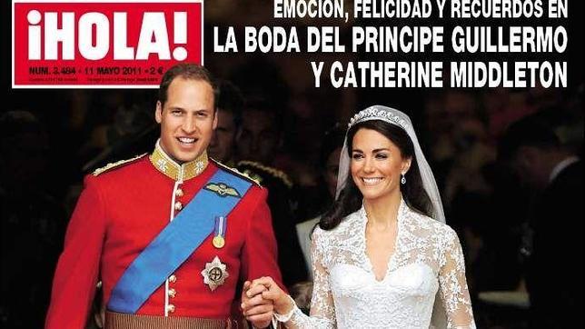 La boda real británica inunda los quioscos españoles