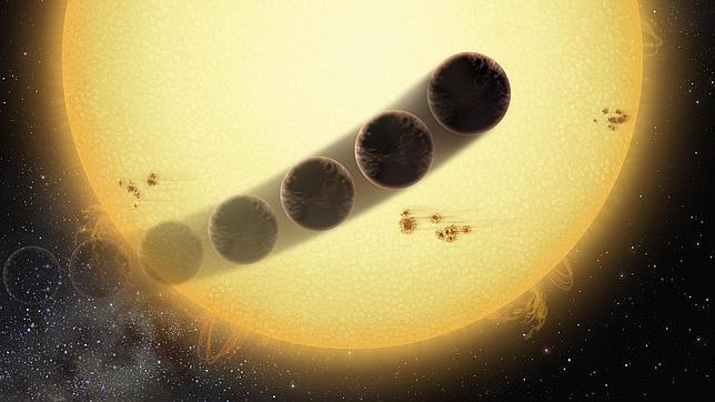 Extraños planetas que giran al revés