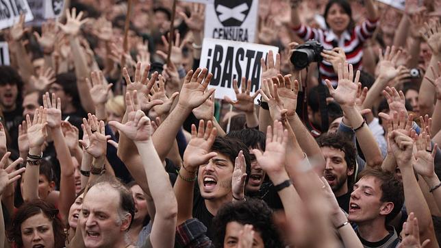 La «indignación» más pacífica