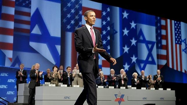 Obama desafía a Israel y defiende su propuesta de paz ante el lobby judío