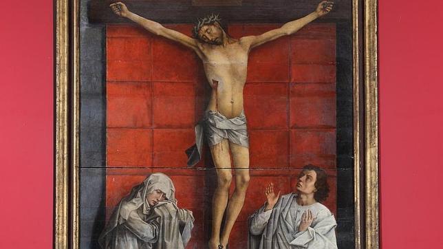 «El Calvario», de Van der Weyden, sanará sus «heridas» en el Prado