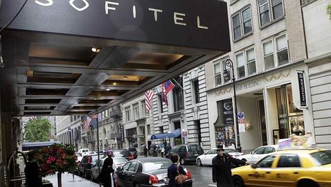 En el hotel de Strauss-Kahn