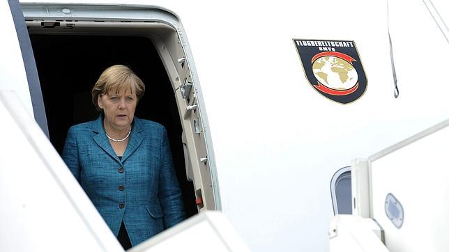 Irán retiene dos horas en el aire el avión de Angela Merkel