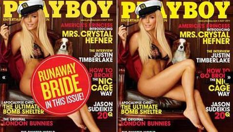 Hugh Hefner, de Playboy, se venga de Crystal Harris después del « gran plantón»