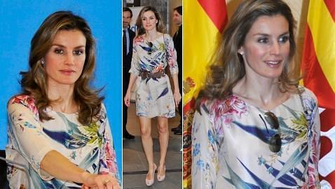 Doña Letizia viste de Zara