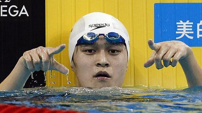 Sun bate el récord del mundo en 1.500 libres diez años después