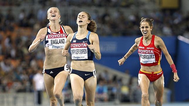 El atletismo español se aferra al bronce de Natalia Rodríguez