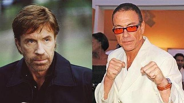 Chuck Norris y Jean-Claude Van Damme, en la secuela de «Los Mercenarios»