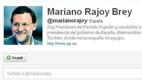 Rajoy ya está en Twitter