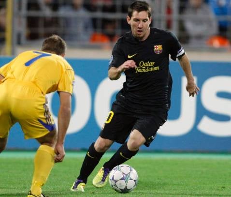 El Barcelona abusa por inercia en Minsk