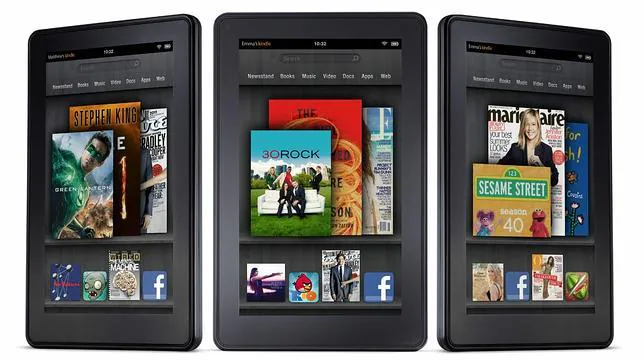 Así es Kindle Fire, el tablet de Amazon
