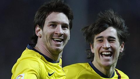 Bojan y Messi, primos lejanos