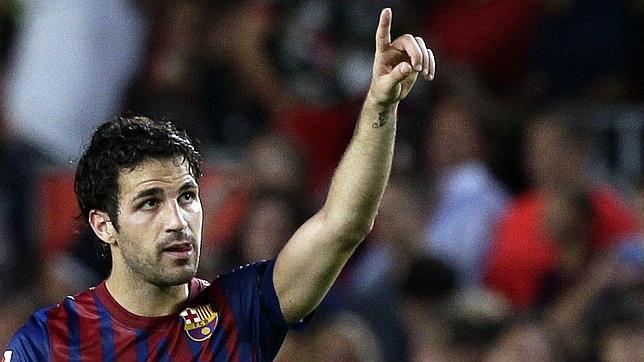 Cesc Fàbregas retoma los entrenamientos