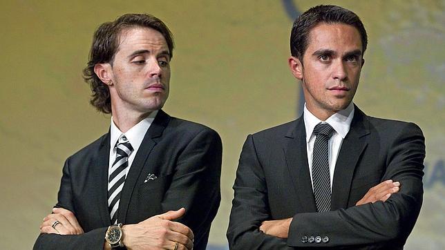 Contador: «El recorrido favorece a Evans»