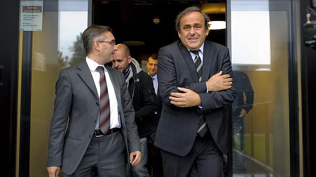 Platini comparece ante el juez suizo por el «caso Sion»