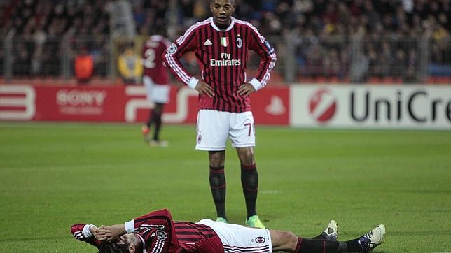 El Milán tropieza pendiente de Cassano