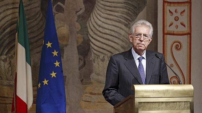Monti presentará mañana a Napolitano el nuevo gobierno italiano