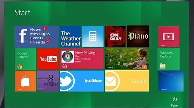 El simulador de Windows 8
