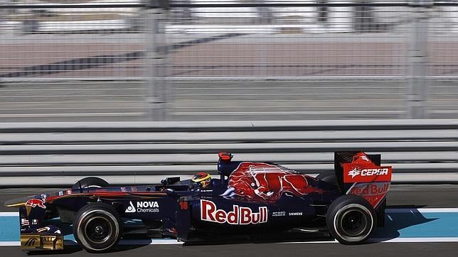 Jean-Eric Vergne manda en Abu Dhabi
