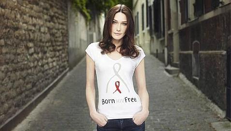 Carla Bruni: «No bajéis la guardia frente al sida»