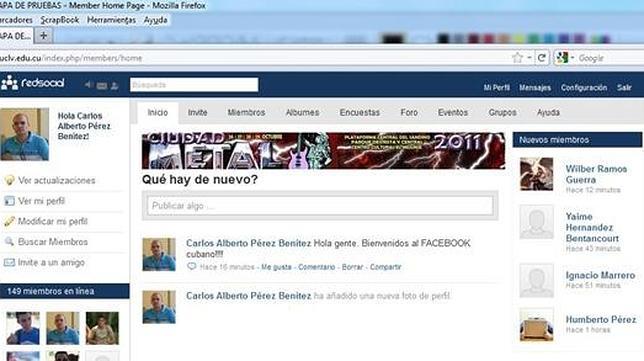 Facebook a la cubana