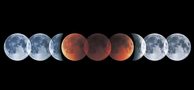 Cómo seguir en directo el eclipse de la Luna roja (aunque no se vea en España)