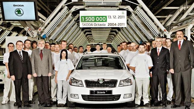Skoda produce el Octavia 1.500.000