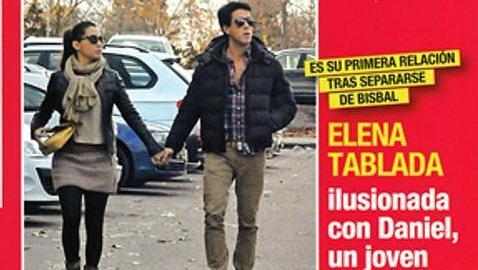 Elena Tablada, feliz e ilusionada junto a su nuevo novio, Daniel Arigita