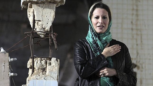 La hija de Gadafi afirma que sufre una «fuerte angustia emocional» por la muerte de su padre