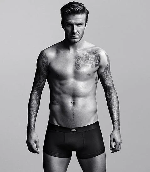 David Beckham, en interior para