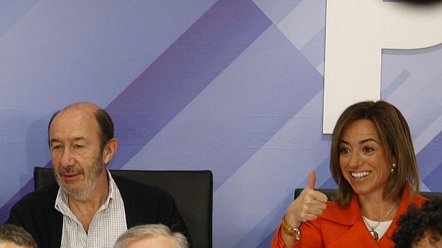 Ferraz confirma a Rubalcaba y Chacón como precandidatos a la Secretaría General del PSOE