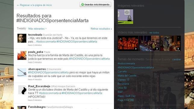 La indignación recorre las redes sociales por la sentencia del caso Marta del Castillo