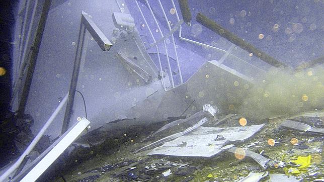 Evacuación a golpe de motín