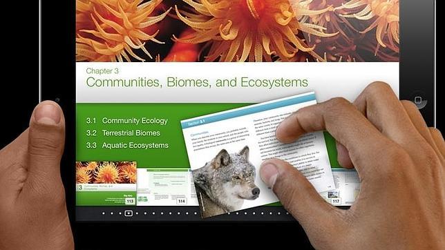 Apple entra en las escuelas y anuncia el fin de los libros de texto de papel