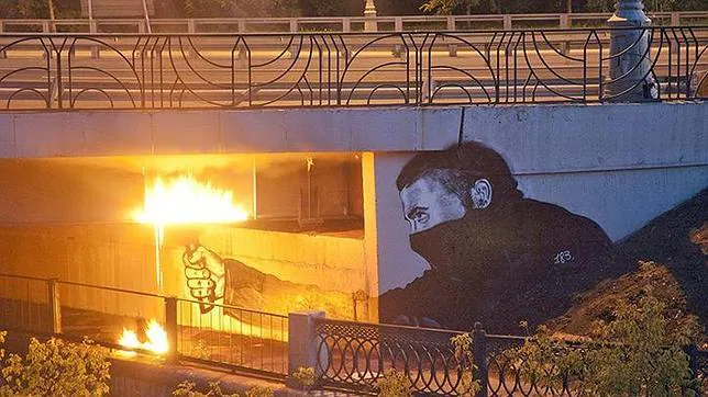 El Banksy ruso