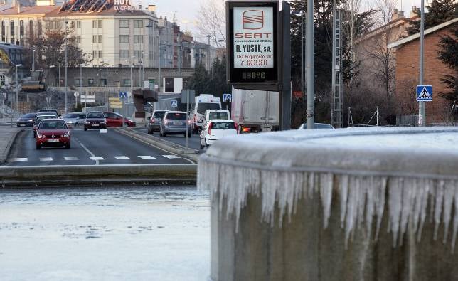 Los termómetros seguirán hoy con mínimas de menos 12 grados