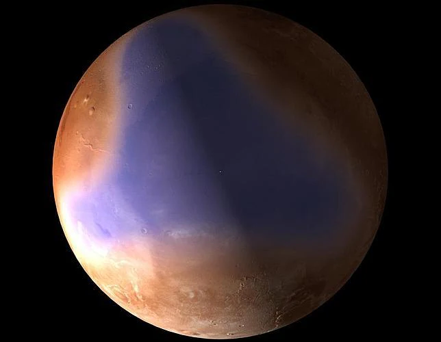 Un océano cubrió parte de Marte hace más de 3.000 millones de años