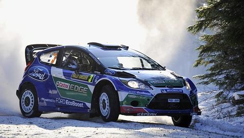 Latvala, mejor tiempo en el tramo de calificación