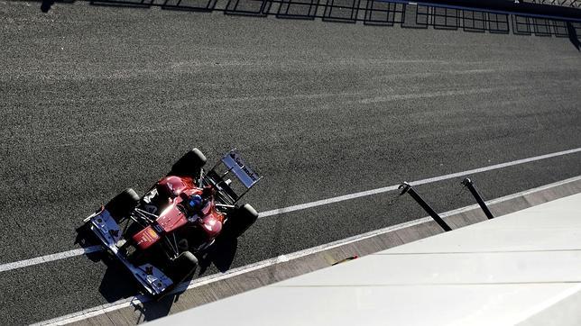 El F2012 de Fernando Alonso marca el ritmo en Jerez