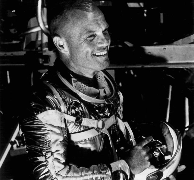 John Glenn, la esencia del héroe americano