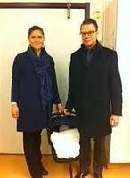 La princesa Victoria de Suecia, madre de una niña