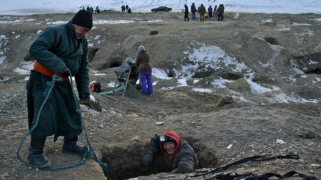 La fiebre del oro «ninja» en Mongolia